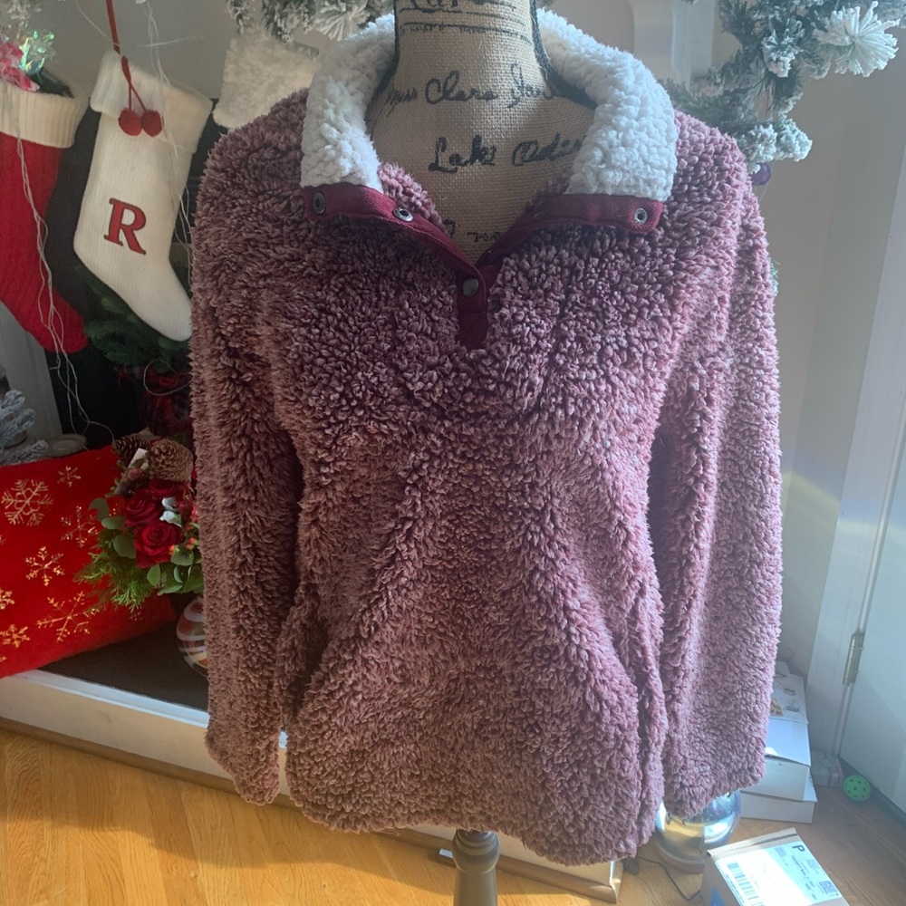 Sherpa pullover
